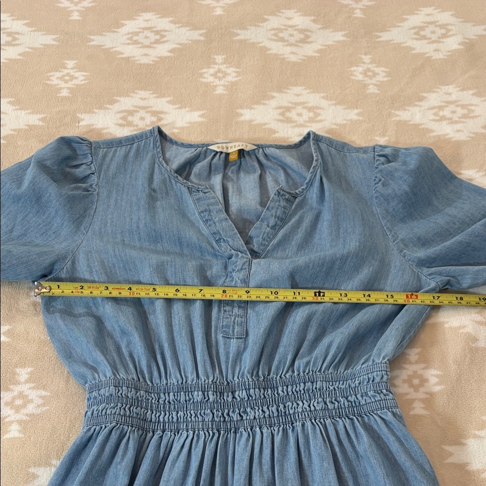 DownEast Denim Dress With Pockets - Picture 7 of 10